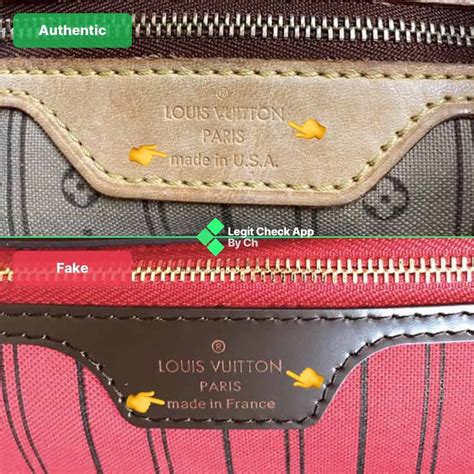 how to tell.if louis vuitton is real|authentic louis vuitton label.